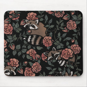 Raccoon lovers cute raccoons art one persons trash mouse pad