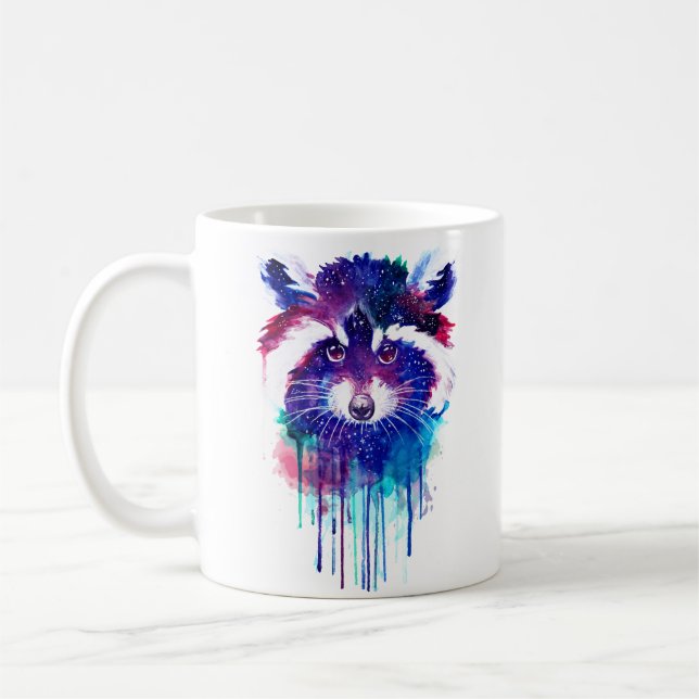 raccoon mug (Left)