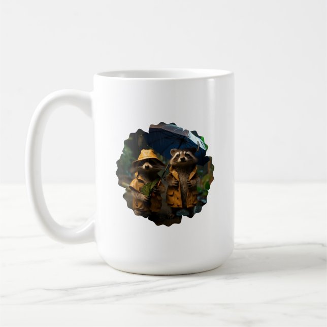 Raccoon Mug (Left)