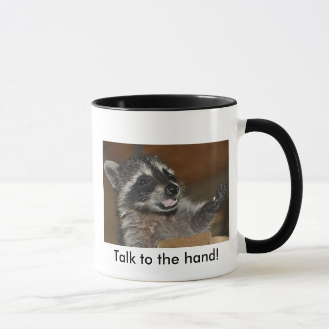 Raccoon mug (Right)