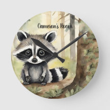 Raccoon Personalized Woodland