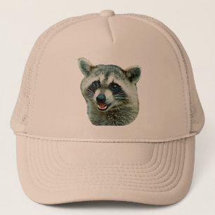 Raccoon Picture Hat