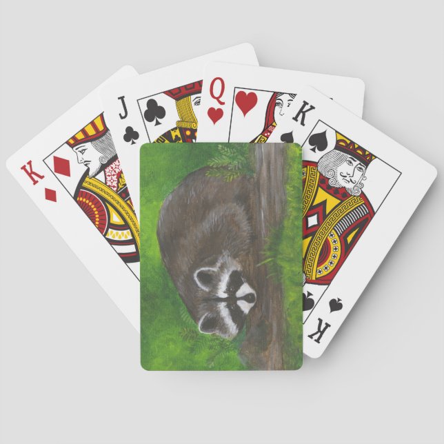 Raccoon Playing Cards (Back)