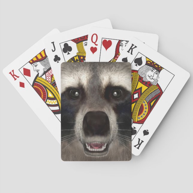 Raccoon Playing Cards (Back)