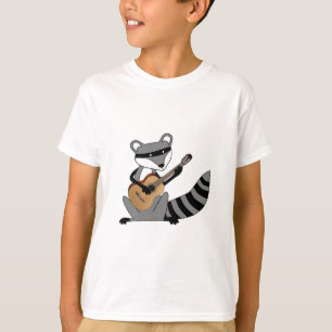 Raccoon Playing the Guitar T-Shirt