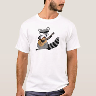 Raccoon Playing the Guitar T-Shirt