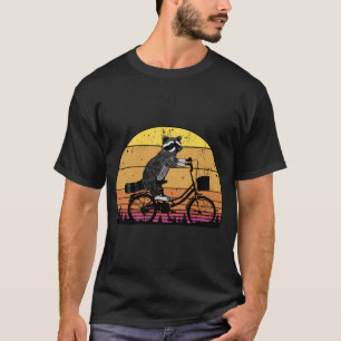 Raccoon Retro Vintage Trash Panda Lover Ringtail T-Shirt