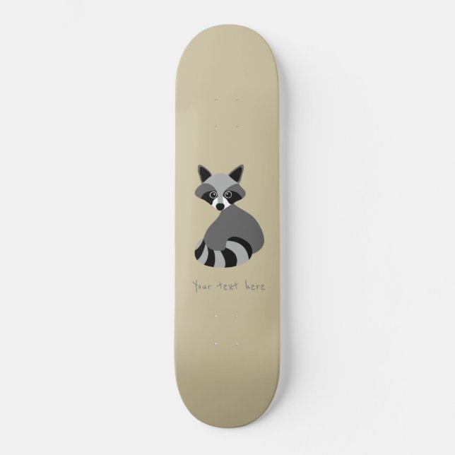 Raccoon skateboard (Front)