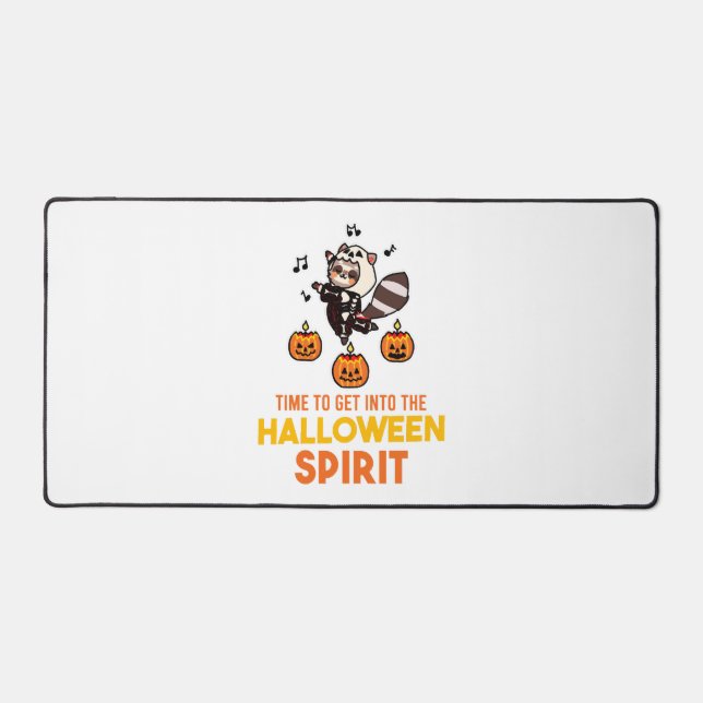 Raccoon Spirit Halloween Citrouille Party (Recto)