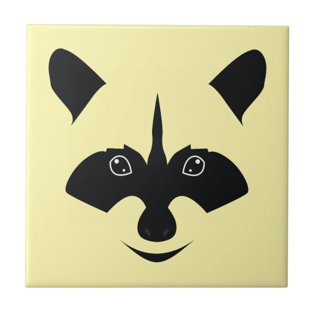 Raccoon Tile (Front)