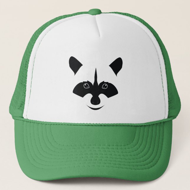 Raccoon Trucker Hat (Front)