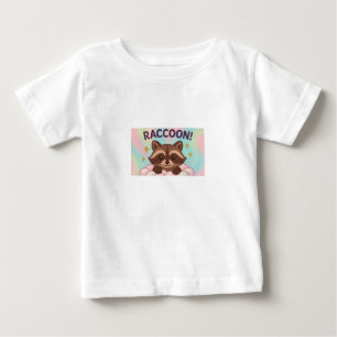Raccoon Tshirt- CherryBombCo Exclusive Baby T-Shirt