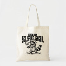 Raccoon Volleyball Star - Set Spike Sneak Graphic