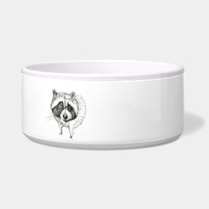 Raccoon water bowl