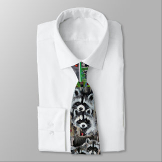 Raccoons Galore Ties