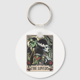 Raccoons Happy Hallothanksmas Halloween Thanksgivi Keychain
