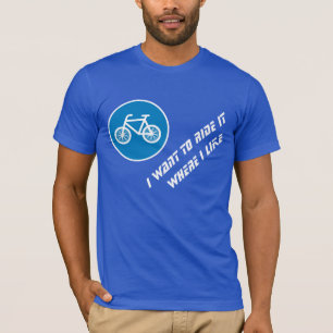 Race a bicycle T-Shirt
