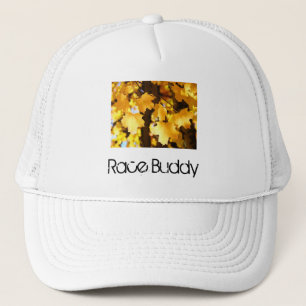 Race Buddy hats Yellow Fall Leaves Racing Buddies