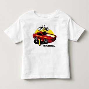 Race Car 1st Birthday Shirt