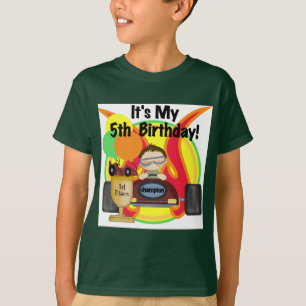 Race Car 5th Birthday T-shirts and Gifts