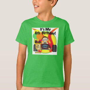 Race Car 6th Birthday Tshirts and Gifts