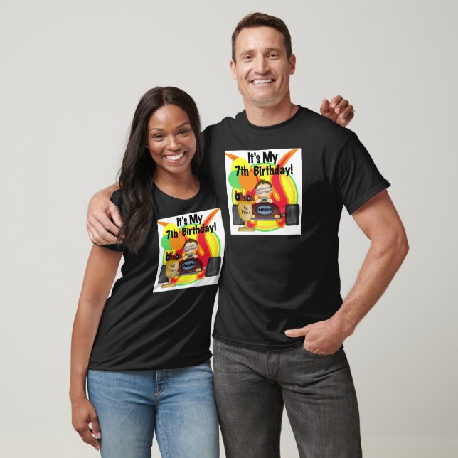 Race Car 7th Birthday Tshirts and Gifts (Unisex)