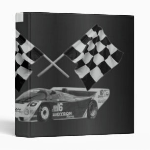 Race Car Avery Binder
