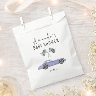 Race car Baby Shower Favour Bag