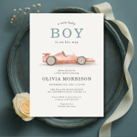 Race Car Baby Shower