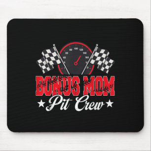 Race Car Birthday Party Racing Family Bonus Mom Pi Mouse Pad