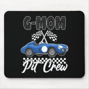 Race car birthday party racing family g mom pit mouse pad