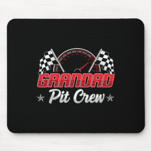 Race Car Birthday Party Racing Family Grandad Pit Mouse Pad