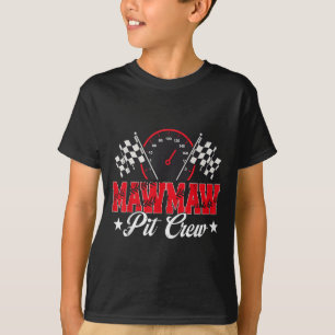 Race Car Birthday Party Racing Family Mawmaw Pit C T-Shirt