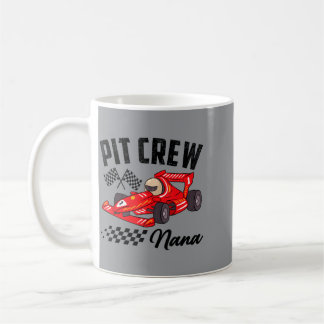 Race Car Birthday Party Racing Family Sissy Pit Coffee Mug