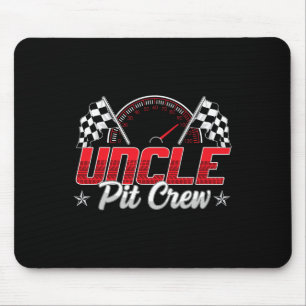 Race Car Birthday Party Racing Family Uncle Pit Cr Mouse Pad