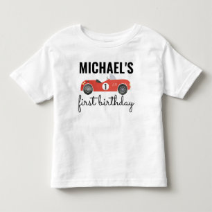 RACE CAR BIRTHDAY TEE