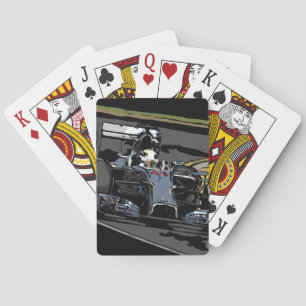 RACE CAR - BORN TO RACE PLAYING CARDS