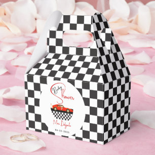 Race Car Boy Baby Shower   Little Racer Party Favor Box