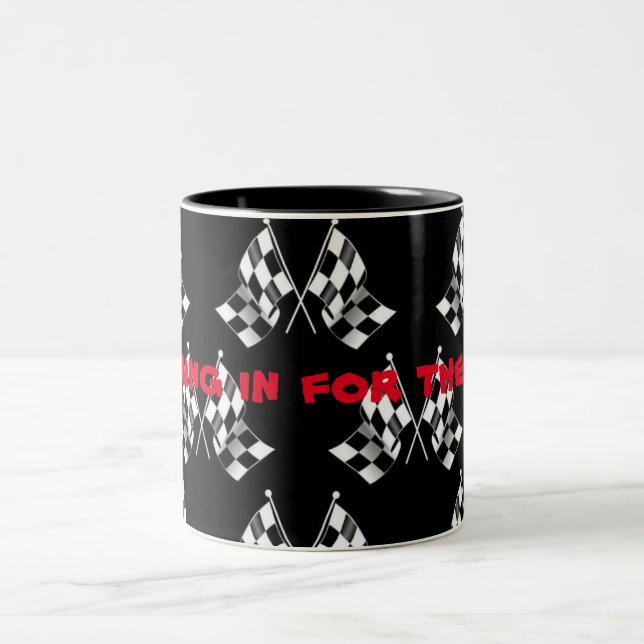 Race Car Café Mug (Centre)