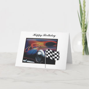 Race car card