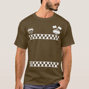 Race Car Driver Racer KidsAdult Halloween Costume T-Shirt