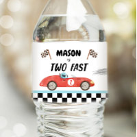 Race Car Fuel Vintage Racing Red Boy Birthday
