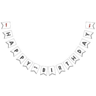 Race Car Happy Birthday Banner