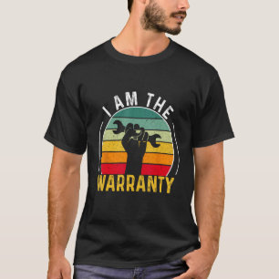 Race Car Parts Repair Guy  Mechanic I Am The Warra T-Shirt