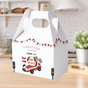Race Car Racing Kid's Birthday Theme Favor Box