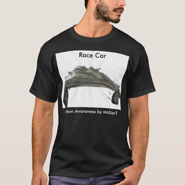race car t-shirt by MAXarT (Front)