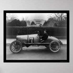 Race Car, The Cootie, at the White House 1922 Poster