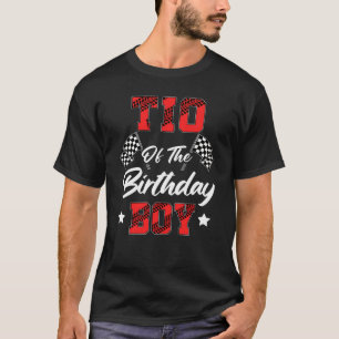 Race Car Tia Of The Birthday Boy Racing Family Pit T-Shirt