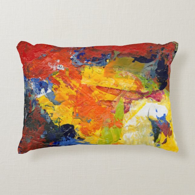 Race Day Decorative Pillow (Front)