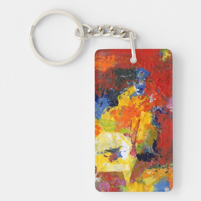 Race Day Keychain (Front)